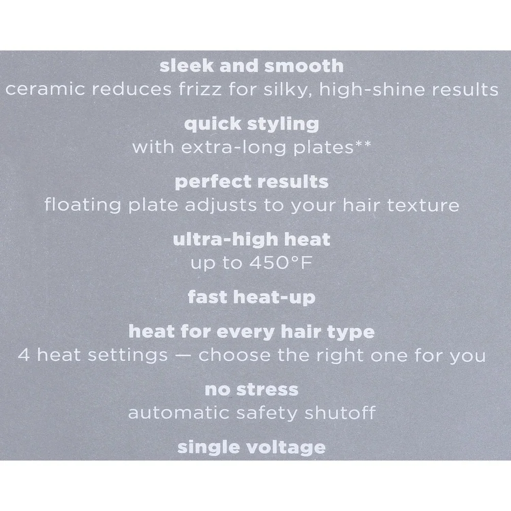 INFINITIPRO by CONAIR 1 Inch Ceramic Flat Iron Digital Touch Controls NEW In BOX